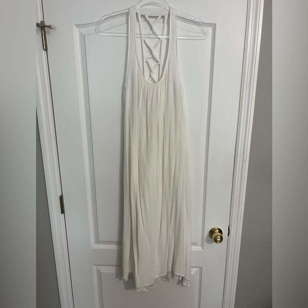BillaBong white linen maxi